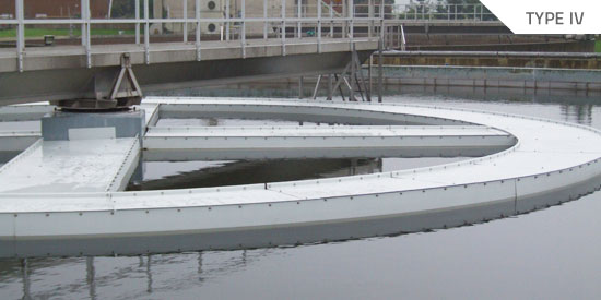 TYPE IV - Patented, Flat Designed GRP Covering 